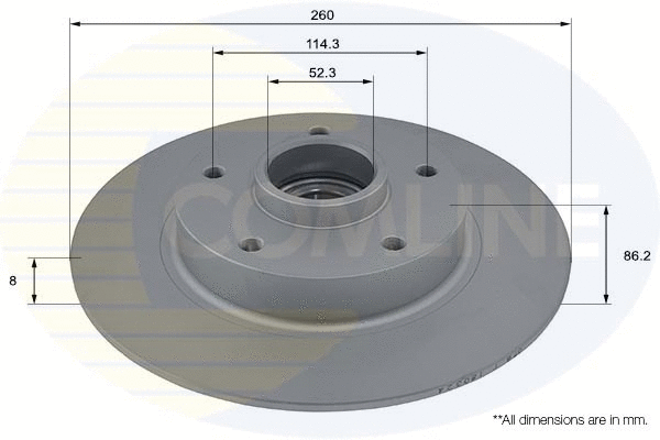 Brake Disc (ADC3031)