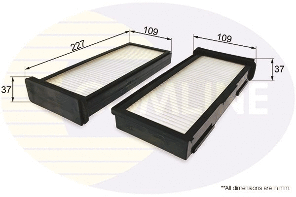 Filter, cabin air (EKF195)