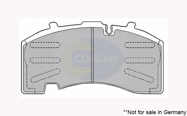 Brake Pad Set, disc brake (CBP9062K)