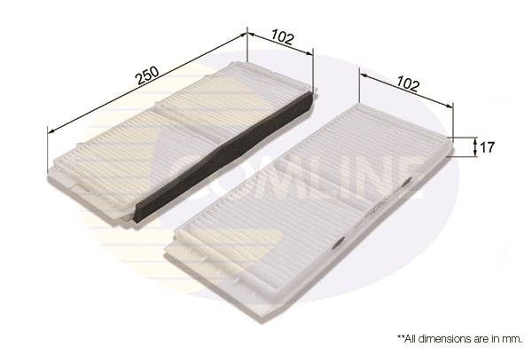Filter, cabin air (EKF336-2)