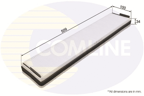 Filter, cabin air (EKF129)
