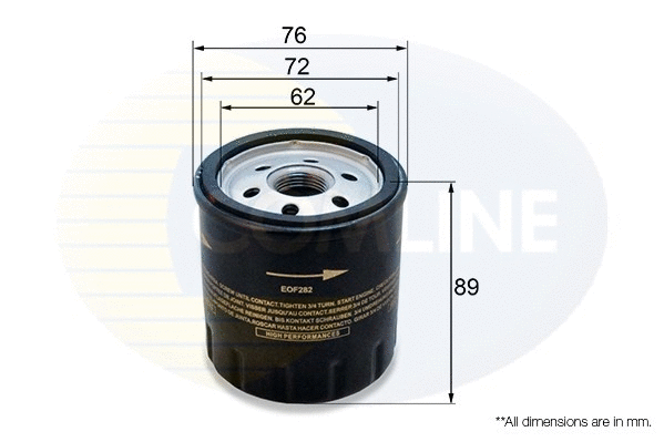 Oil Filter (EOF282)