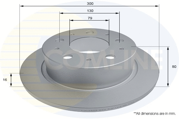 Brake Disc (ADC2835)