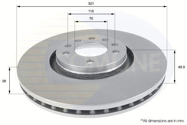 Brake Disc (ADC1157V)