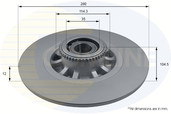 Brake Disc (ADC1164)