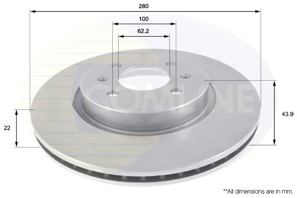 Brake Disc (ADC2405V)