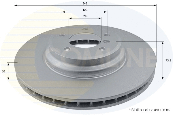 Brake Disc (ADC1763V)