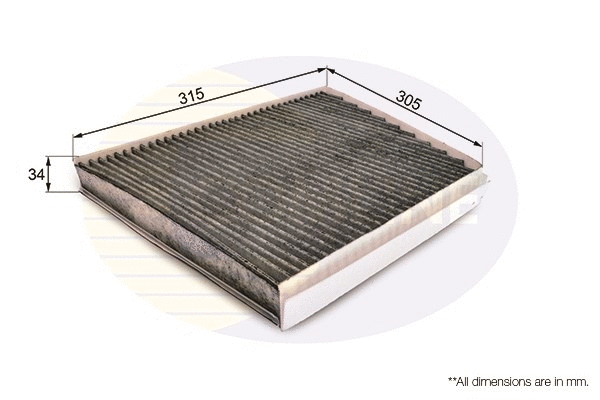 Filter, cabin air (EKF139A)