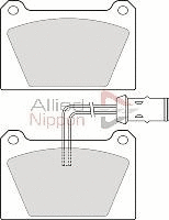 Brake Pad Set, disc brake (ADB1392)