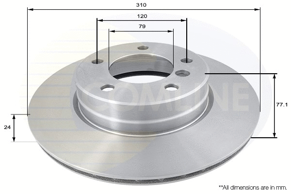 Brake Disc (ADC1737V)