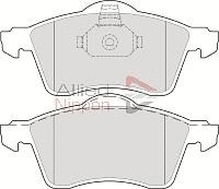 Brake Pad Set, disc brake (ADB0186)