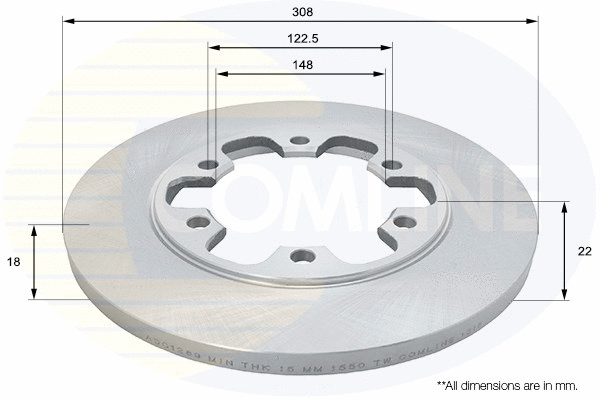 Brake Disc (ADC1269)