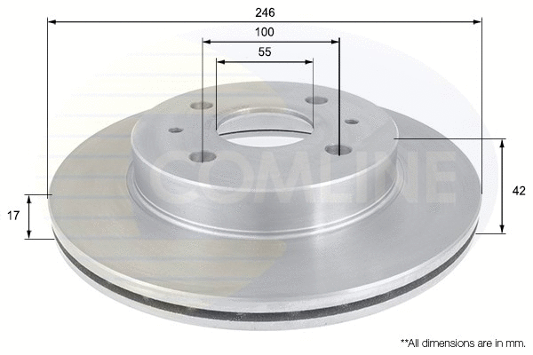 Brake Disc (ADC0616V)