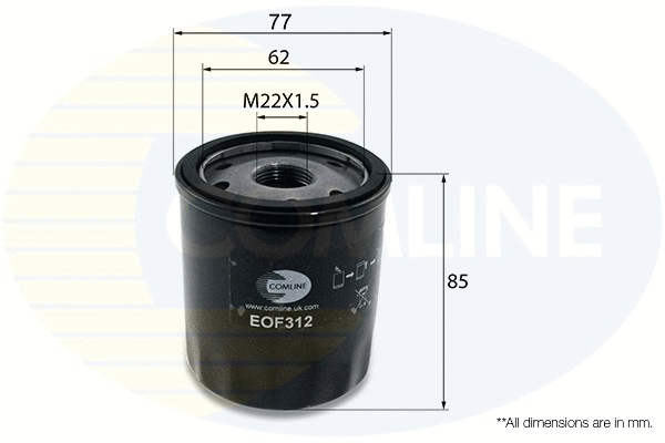 Oil Filter (EOF312)
