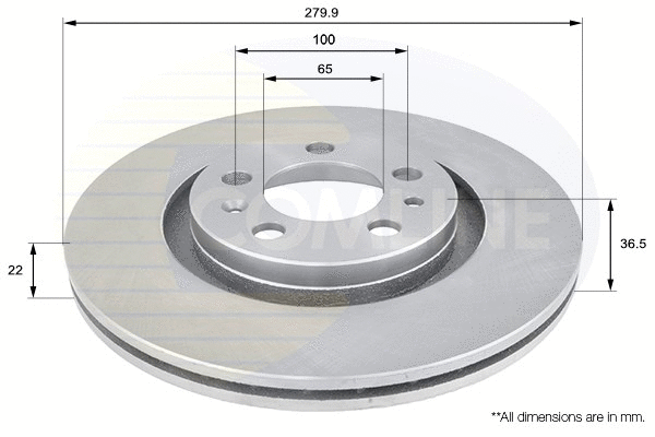 Brake Disc (ADC1408V)