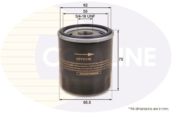 Oil Filter (CTY11170)