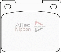 Brake Pad Set, disc brake (ADB0389)