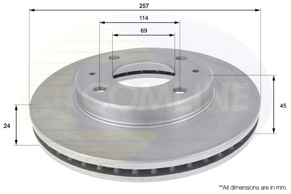 Brake Disc (ADC1035V)