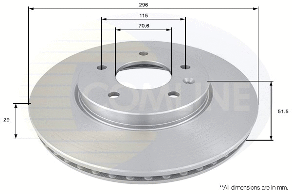 Brake Disc (ADC1146V)
