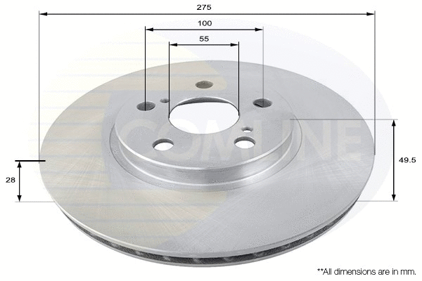 Brake Disc (ADC0154V)
