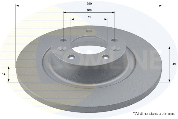 Brake Disc (ADC1581)