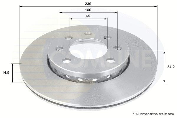 Brake Disc (ADC1454V)
