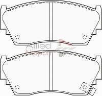 Brake Pad Set, disc brake (ADB3559)
