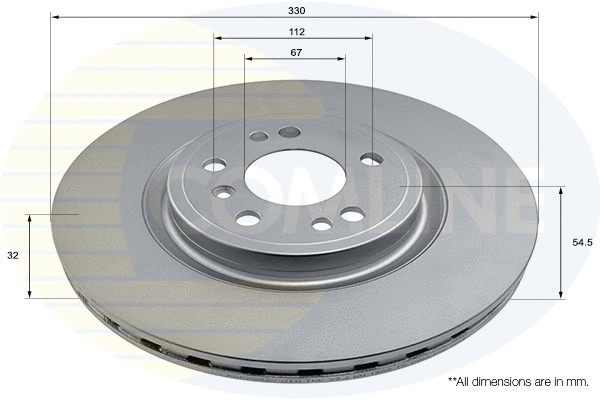 Brake Disc (ADC2893V)