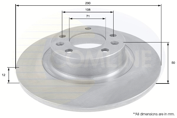 Brake Disc (ADC1596)