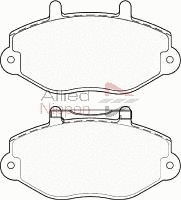 Brake Pad Set, disc brake (ADB3924)