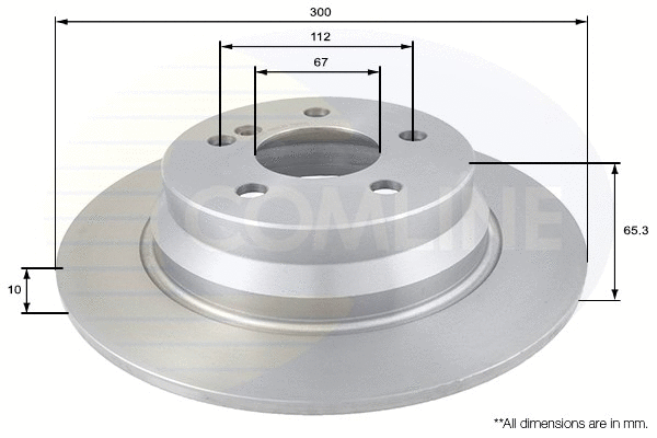 Brake Disc (ADC1625)