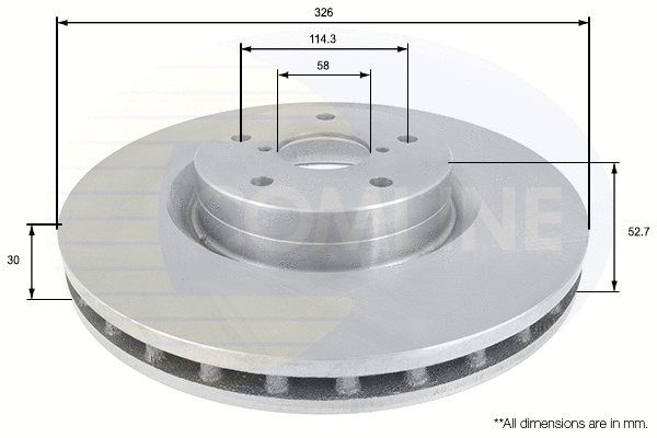 Brake Disc (ADC0819V)
