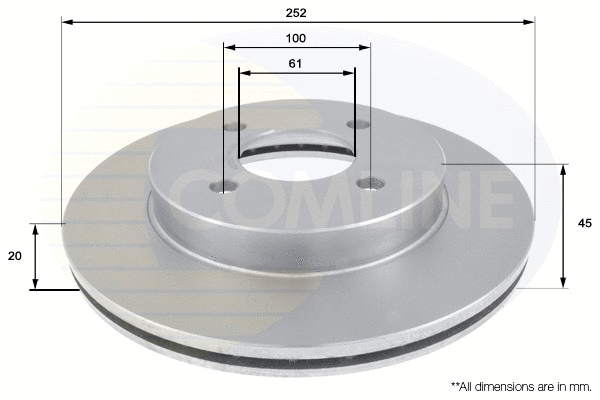Brake Disc (ADC0262V)
