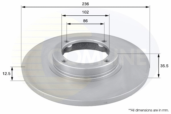 Brake Disc (ADC1009)