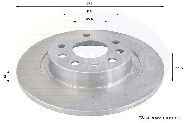 Brake Disc (ADC1116)