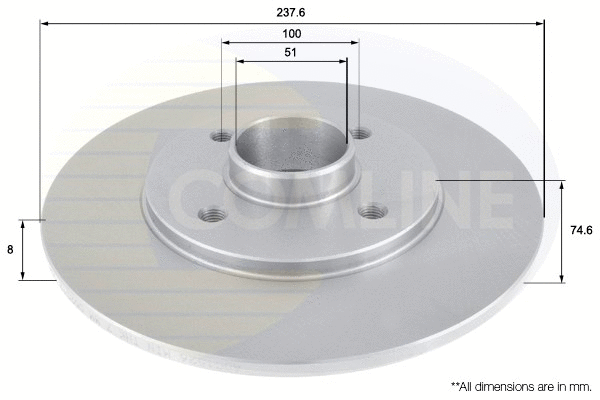 Brake Disc (ADC1526)