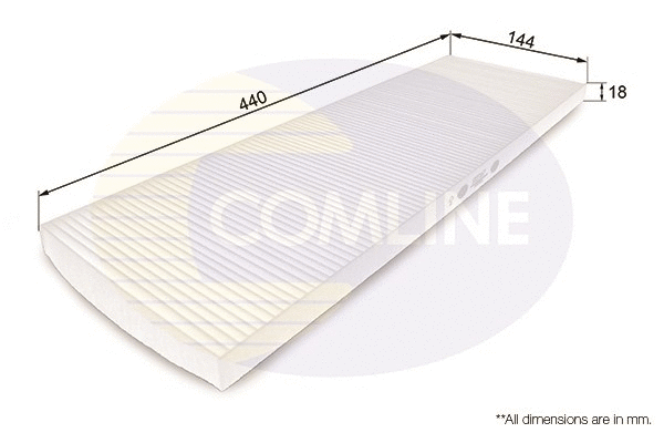 Filter, cabin air (EKF167)