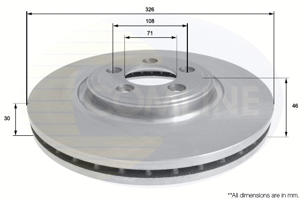 Brake Disc (ADC1245V)