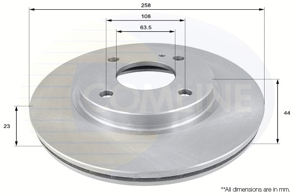 Brake Disc (ADC1243V)