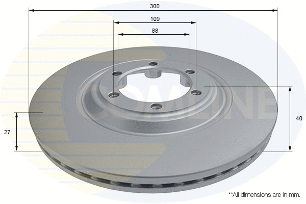 Brake Disc (ADC2821V)