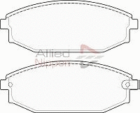 Brake Pad Set, disc brake (ADB3937)