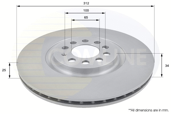 Brake Disc (ADC1438V)