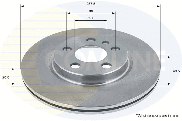 Brake Disc (ADC1513V)