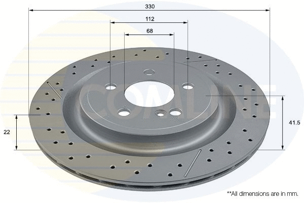 Brake Disc (ADC2965V)
