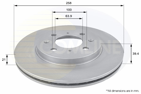 Brake Disc (ADC0557V)