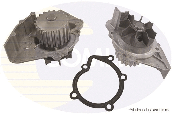 Water Pump, engine cooling (EWP013)