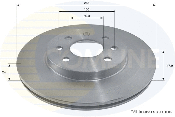Brake Disc (ADC1052V)