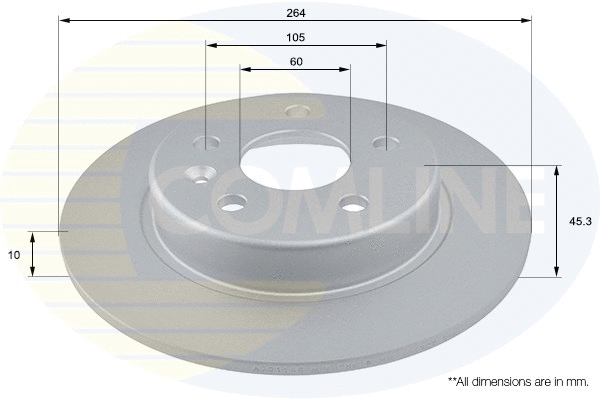 Brake Disc (ADC1166)