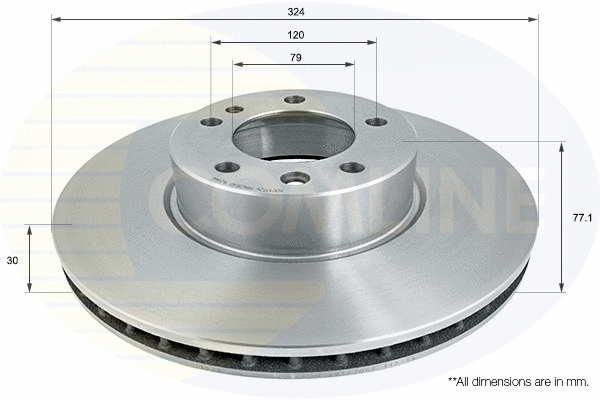 Brake Disc (ADC1772V)