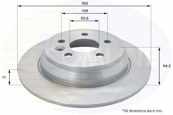Brake Disc (ADC1278)
